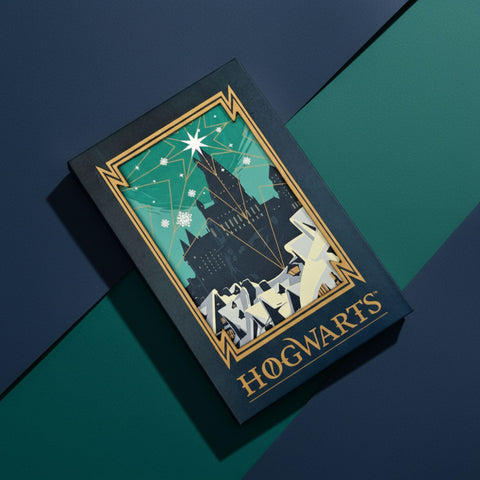 Hogwarts Hardcover Journal – Magical Edition (Blue)