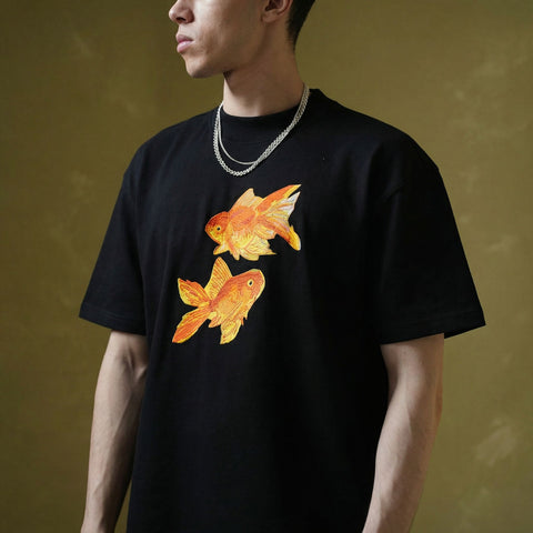 Golden Koi Oversized T-Shirt