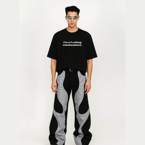 "I'm a F★cking Masterpiece" Oversized Tee by Kaihama