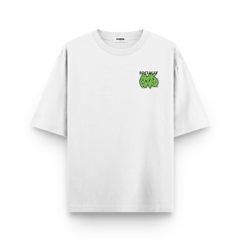 Socially Awkward Oversized Tee by Kaihama