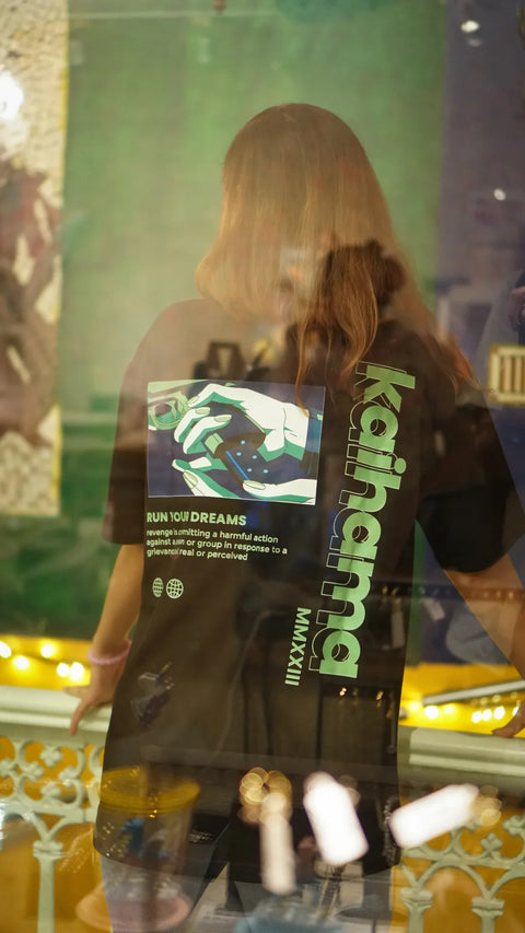 Perspective Shift Oversized Tshirt - Kaihama