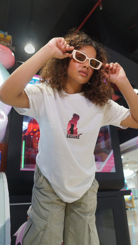 Sasuke Anime Oversized Tshirt