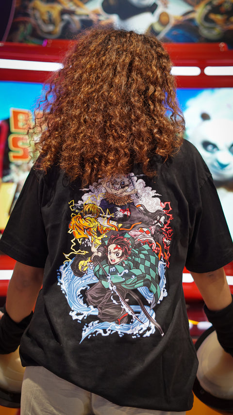 Demon Slayer Anime Oversized Tshirt - Kaihama