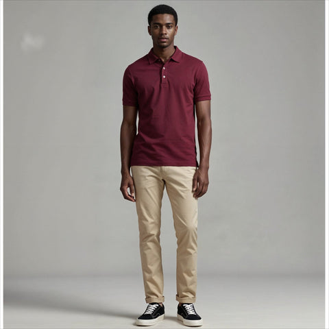 Everyday Polo – Men's Classic Fit in 4 Bold Colors| Bio-Washed