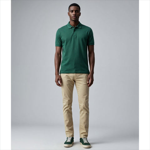 Everyday Polo – Men's Classic Fit in 4 Bold Colors| Bio-Washed