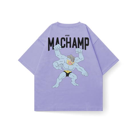 Machamp Oversized Anime Graphic T-Shirt | Pokémon Streetwear | Kaihama