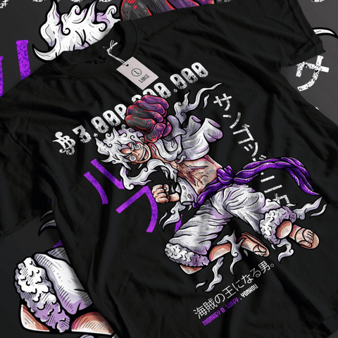 Monkey D. Luffy Yonkou Oversized T-shirt - Kaihama