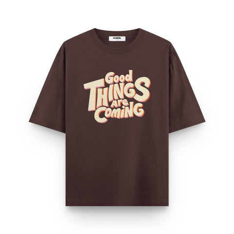 Good Things Are Coming Oversized T-Shirt by Kaihama - Kaihama