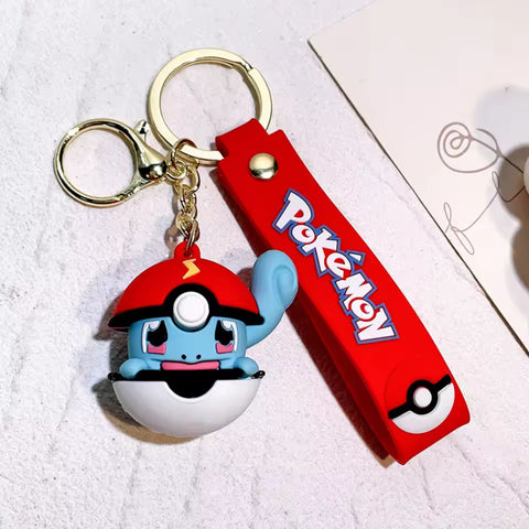 Pokemon Pokéball Cap Keychains