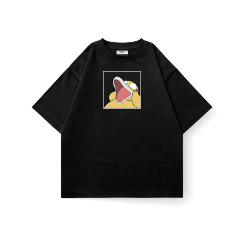 Psyduck Shock Face Oversized T-Shirt - Kaihama