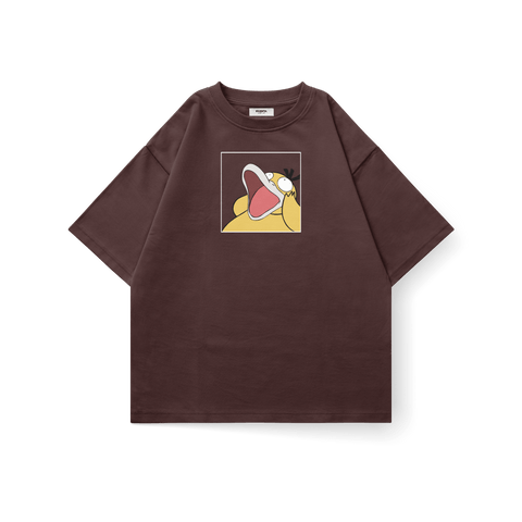Psyduck Shock Face Oversized T-Shirt - Kaihama