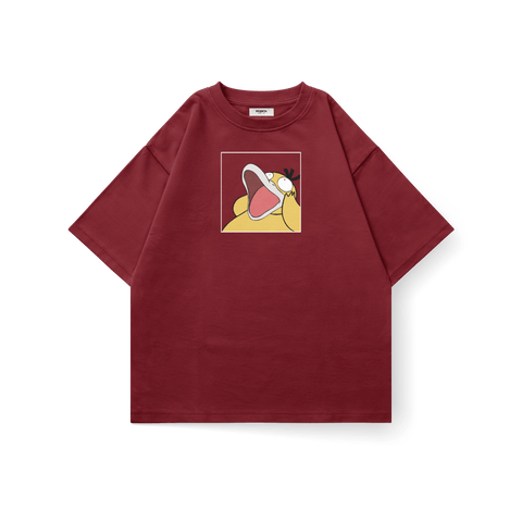Psyduck Shock Face Oversized T-Shirt - Kaihama