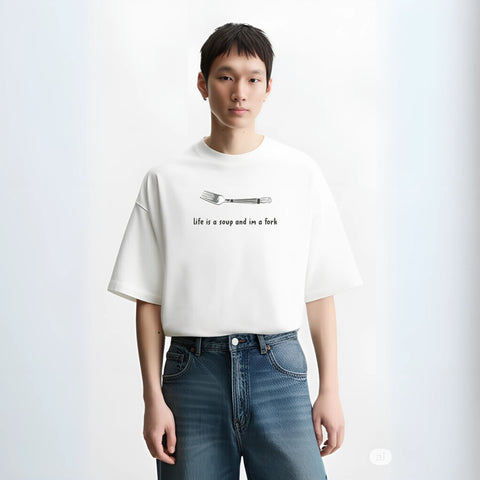 Life Is a Soup Oversized T-Shirt