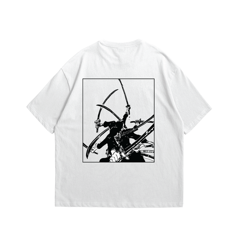 Roronoa Zoro Manga-inspired oversized T-shirt - Kaihama